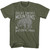 National Parks Smoky Mountain 1940 T-Shirt - Military Green