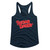 Tootsie Roll Sugar Daddy Ladies Racerback - Navy