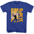 Popeye Vertical Logo T-Shirt - Royal