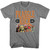 Fraggle Rock Athletic T-Shirt - Graphite