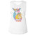 Masters of the Universe Swiftwind Stars Ladies Muscle Tank - White