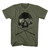 MTV Skulls And Sticks T-Shirt - Military Green