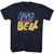 Saved By The Bell Faded Squiggles T-Shirt - Navy