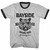 Saved By The Bell Original Tigers Ringer T-Shirt - Black/ Graphite