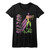 Saved By The Bell Neon Slater Ladies T-Shirt - Black