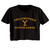 Yellowstone Light Logo Ladies Crop Top - Black