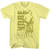 Andre the Giant Size Gold T-Shirt - Yellow