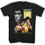 Bruce Lee Triple T-Shirt - Black