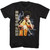 Bruce Lee Multi Photo Vertical T-Shirt - Black