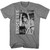 Bruce Lee Casual Smiling T-Shirt - Gray