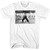 Bruce Lee Power Stance B&W T-Shirt - White