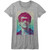 Bruce Lee Rainbow Ladies T-Shirt - Gray