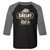 Shelby Old Sign Raglan Shirt - Graphite & Black