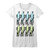 James Dean Warhol James Ladies T-Shirt - White