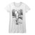 James Dean 1955 WHT Ladies T-Shirt - White