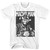 WWE Randy Savage Macho Man B&W Macho T-Shirt - White