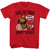 WWE Randy Savage Macho Man Oooh Yeah T-Shirt - Red