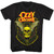 Ozzy Osborne Crowned Skull Winged T-Shirt - Black