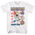 Street Fighter Round One Comic T-Shirt - White
