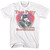 Tom Petty Heart Hat T-Shirt - White