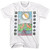 Tom Petty Tarot Card T-Shirt - White
