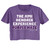 Jimi Hendrix Experience Purple Haze Ladies Crop Top - Purple