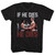 Rocky If He Dies T-shirt - Black