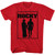 Rocky Hold Hands Poster T-shirt - Red