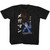 Mega Man Solid And Outline Youth T-Shirt - Black