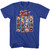 Street Fighter Player Select Super Turbo T-shirt - Royal Blue