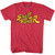 Street Fighter Red Yellow Logo T-shirt - Red 