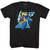 Mega Man X And Fight T-Shirt - Black