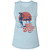 Bruce Brown Films 1964 The Endless Summer Ladies Muscle Tank - Light Blue