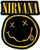 Nirvana Smiley Die Cut Sticker