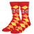 Women's Cheez-It Crackers All Over Fuzzy Crew Socks