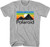 Polaroid Distressed Mountains Vintage T-Shirt