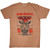 Van Halen World Invasion Tour 1980 T-Shirt  - Brown