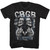 CBGB Skeletons T-Shirt - Black