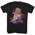 Poison Smokin Skull T-Shirt - Black