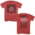 Cheap Trick Dream Police Tour 2-Sided T-Shirt - Red