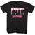 Garbage Pink Offset T-Shirt - Black