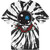 Grateful Dead Skull & Roses Black Tie Dye T-shirt