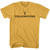 Yellowstone Horizontal Logo T-Shirt - Yellow
