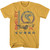 Shelby Vintage Collage T-Shirt - Yellow