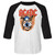 AC/DC Fly on The Wall Raglan T-Shirt - White and Black