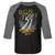 Bon Jovi World Tour 86-87 Raglan - Gray & Black