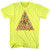 Def Leppard Leppard Print T-Shirt - Yellow