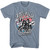 Motley Crue Retro T-Shirt - Blue