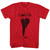 Bruce Lee Kick T-Shirt - Red