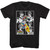 Voltron Boxed BW Icons T-Shirt - Black